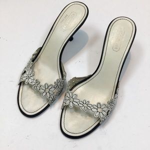 Elegant Floral Embellished Women's Heels